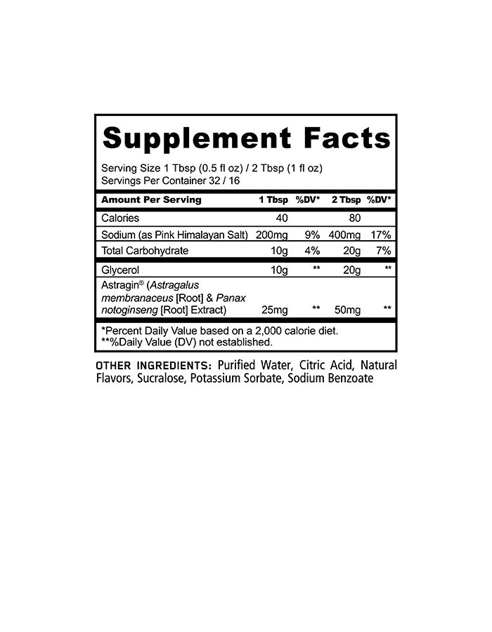 PUMP - Liquid Glycerol (Stim Free)
