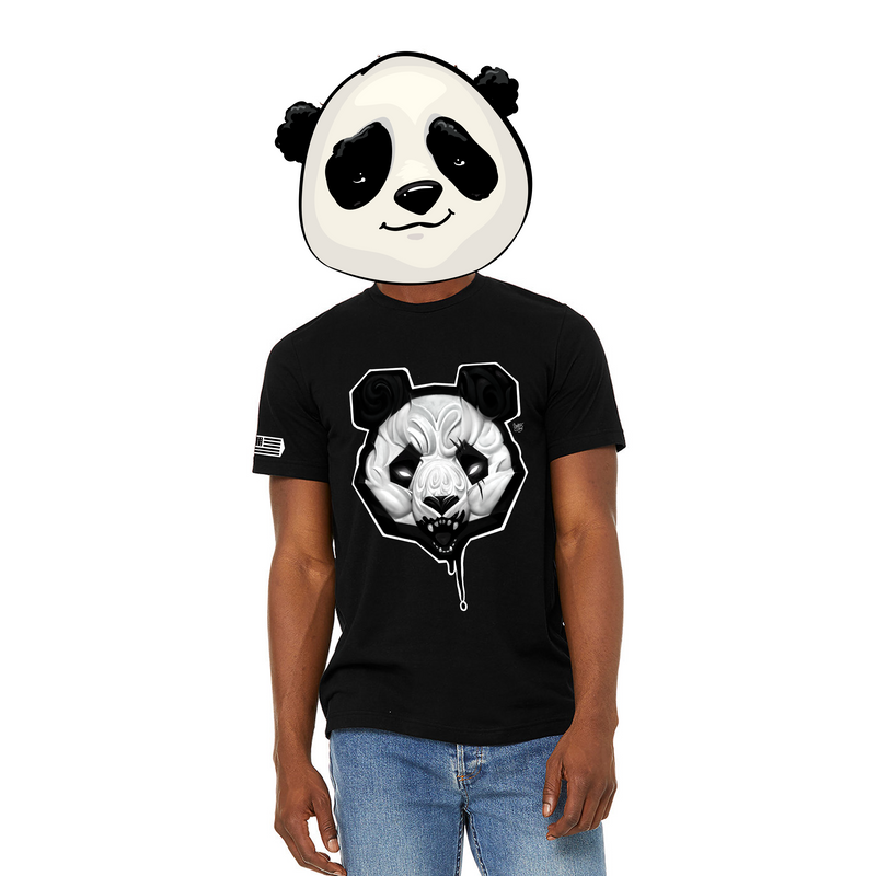 Limited Edition Scary Panda Head