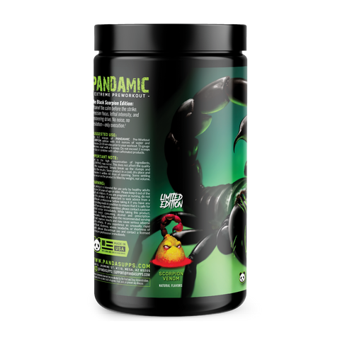 PANDAMIC - Limited Edition Extreme Pre-Workout (SCORPION VENOM)