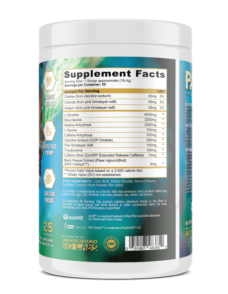 ALL NEW PANDO Pre Workout