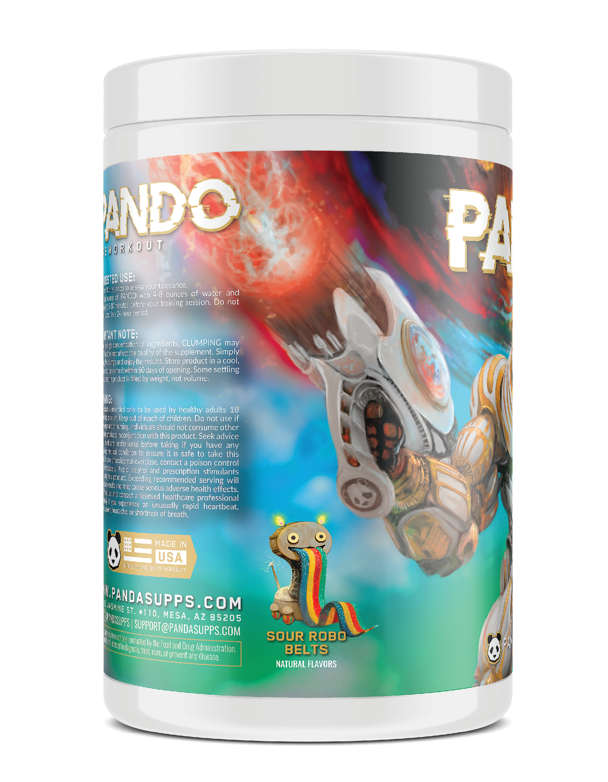 ALL NEW PANDO Pre Workout