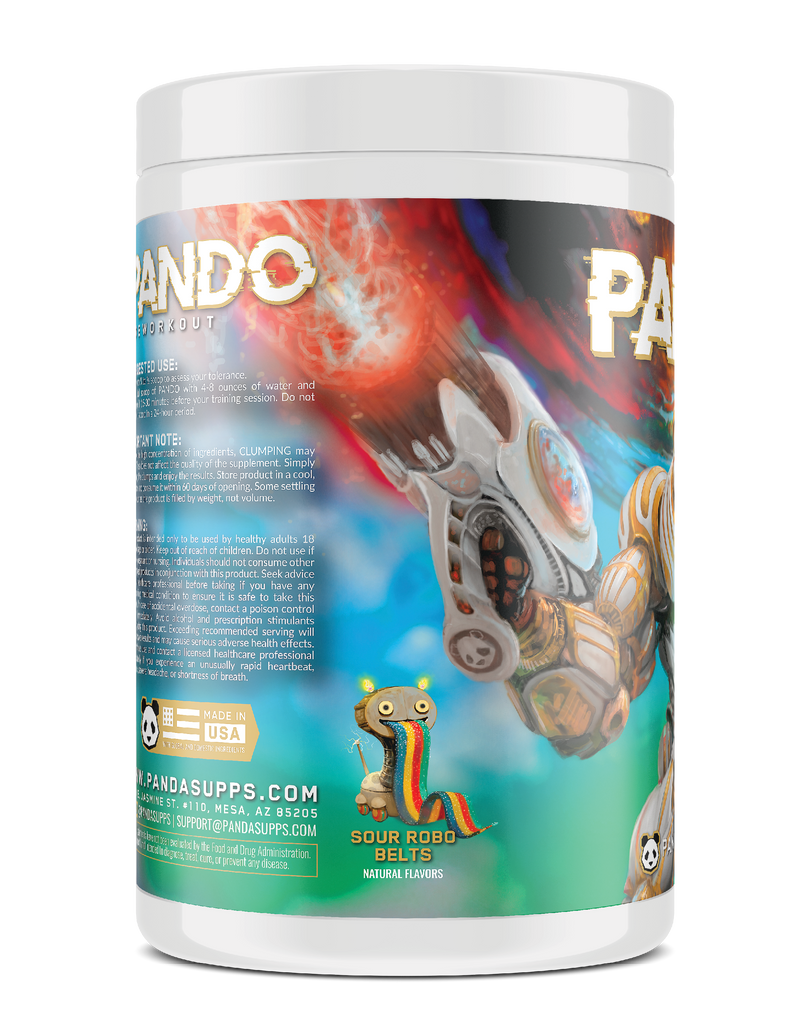 ALL NEW PANDO Pre Workout