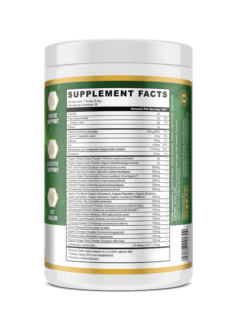 SUPERFOOD (Greens, Reds & Golds)
