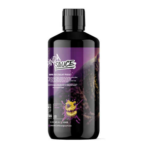 Panda Supps X Pump Sauce Collaboration Liquid Pre Workout - PANDA SAUCE (Grape Lemonade)