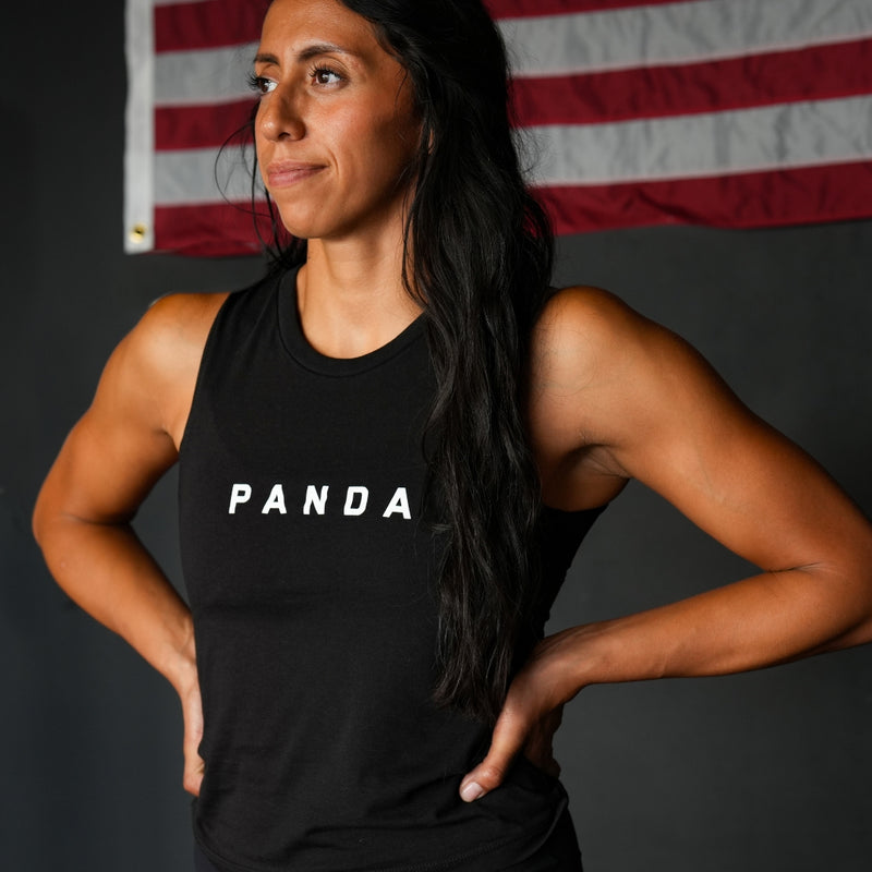 PANDA Minimal Women's Festival Muscle Tank