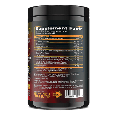 PANDAMIC PRE-WORKOUT