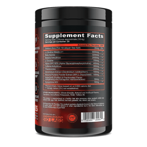 PANDAMIC PRE-WORKOUT