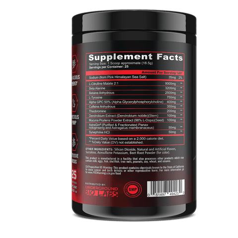 PANDAMIC PRE-WORKOUT