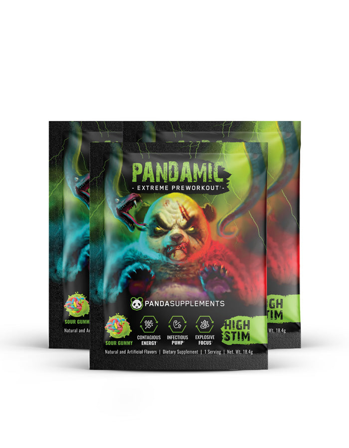 PANDAMIC SAMPLE PACK (Sour Gummy) - 3 Sample Pack