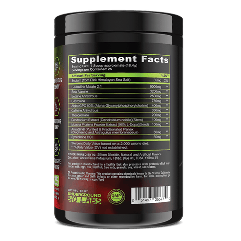 PANDAMIC PRE-WORKOUT