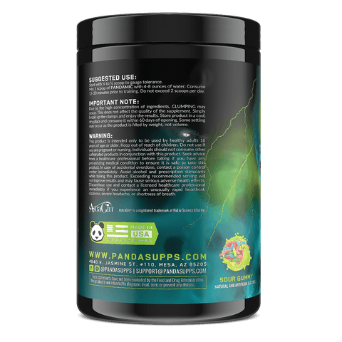 PANDAMIC PRE-WORKOUT