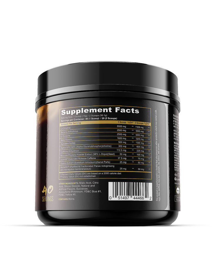 PANDAMUS Pre Workout Choose your Level (Level I,II,III) (Choose Flavor)