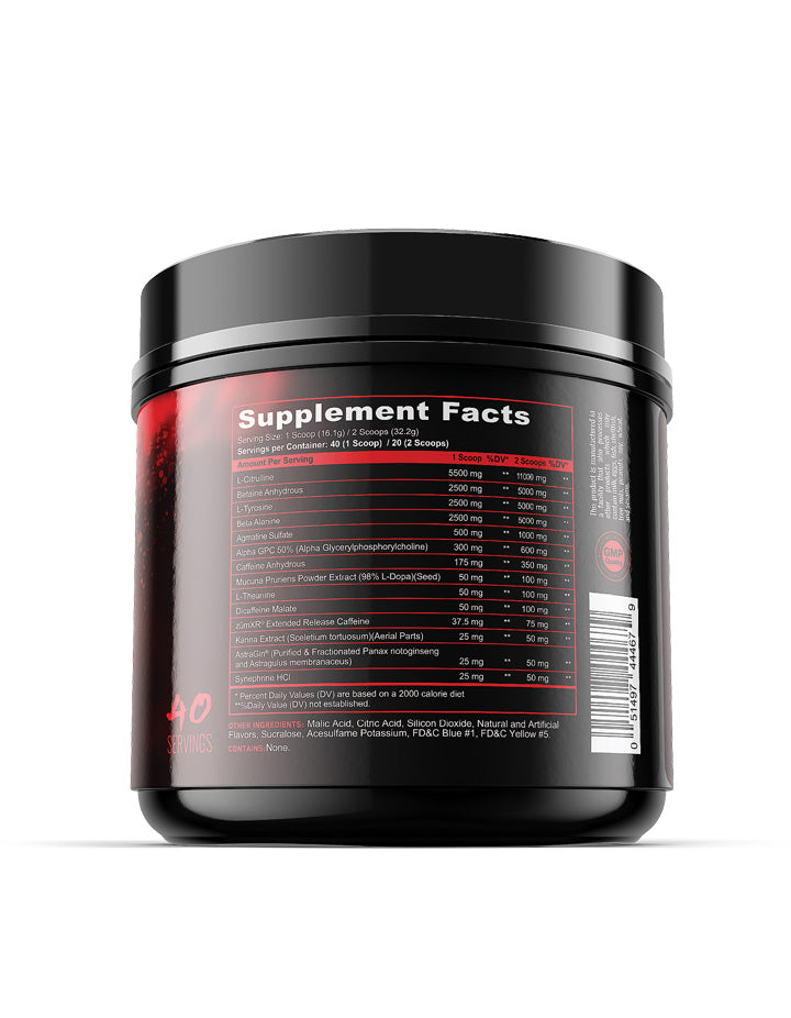 PANDAMUS Pre Workout Choose your Level (Level I,II,III) (Choose Flavor)