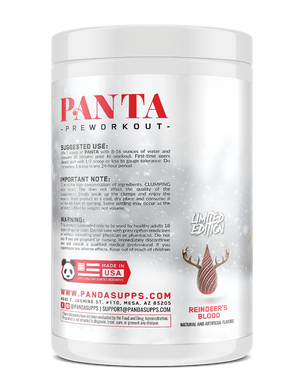 ALL NEW! Limited Edition PANTA Pre-Workout