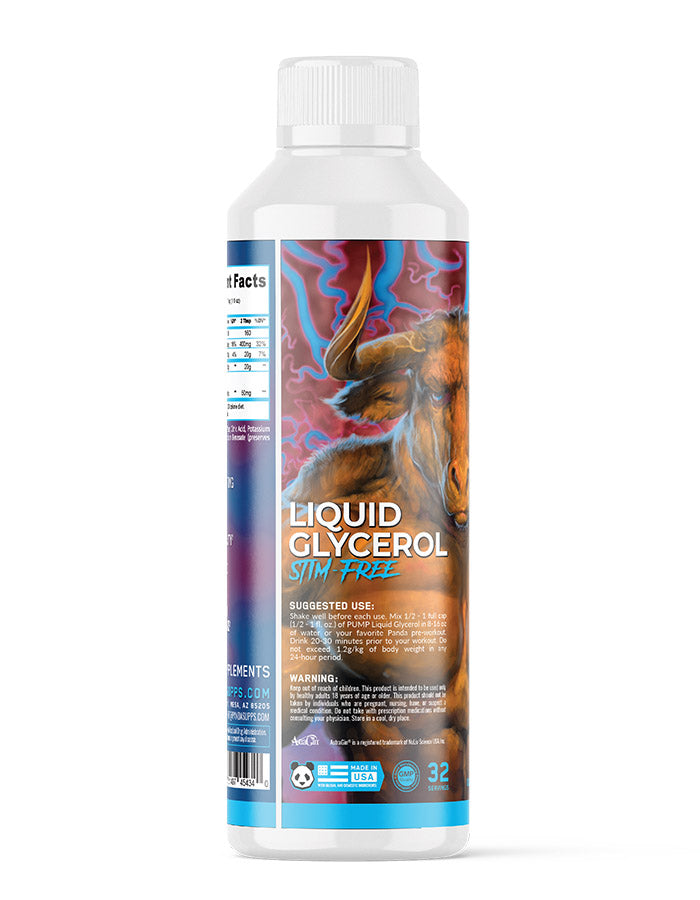 ALL NEW! PUMP - Liquid Glycerol – Panda Supps