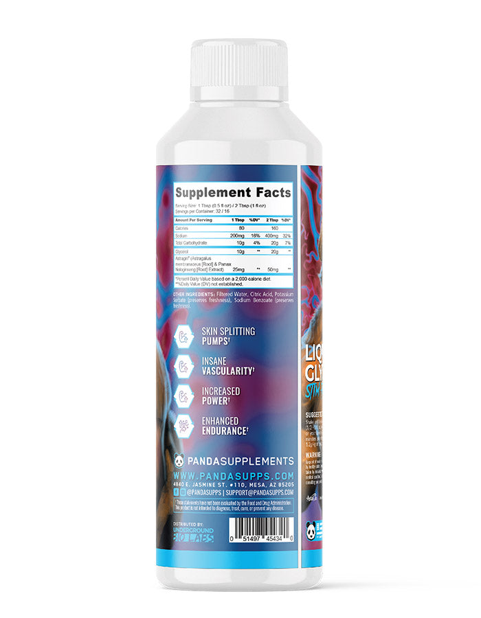 PUMP - Liquid Glycerol (Stim Free)