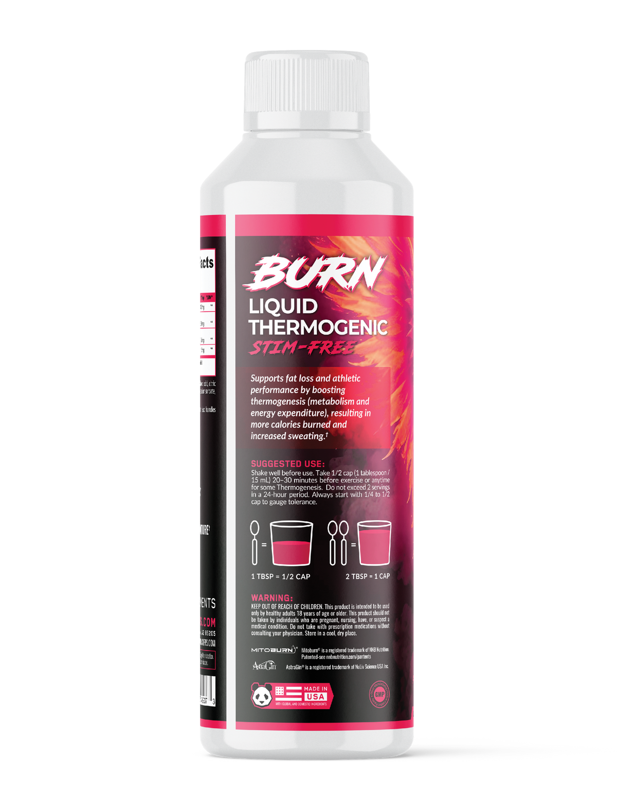 BURN Stim-Free Liquid Thermogenic
