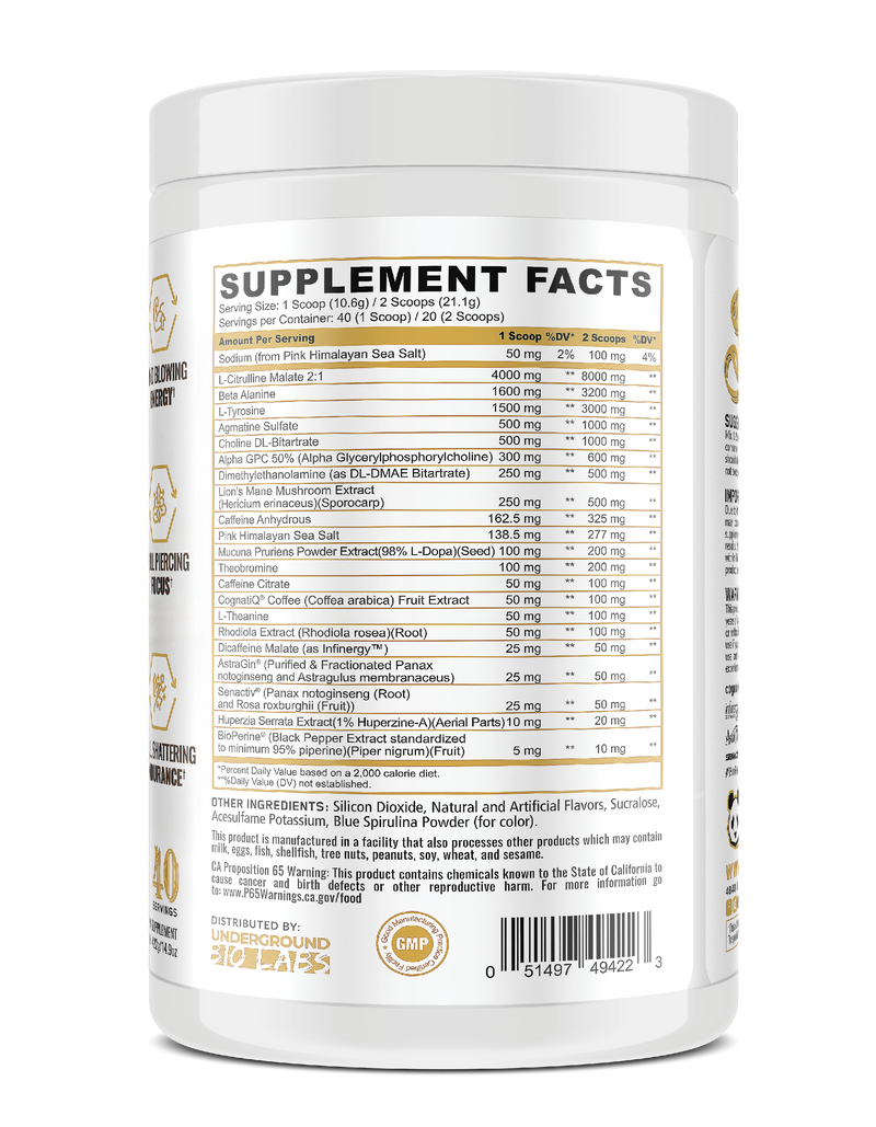 ALL NEW! SKULL Pre-Workout (Athletes and Ambassadors Link ONLY)