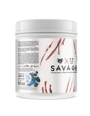 SINISTER - A Black Magic and Panda Supplements Collaboration - Blue Shark Gummy