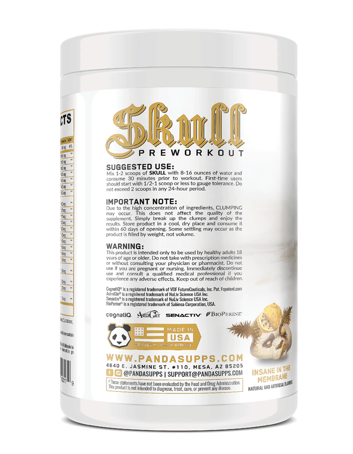 ALL NEW! SKULL Pre-Workout