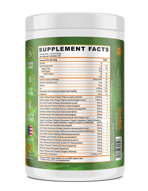 SUPERFOOD (Greens, Reds & Golds)