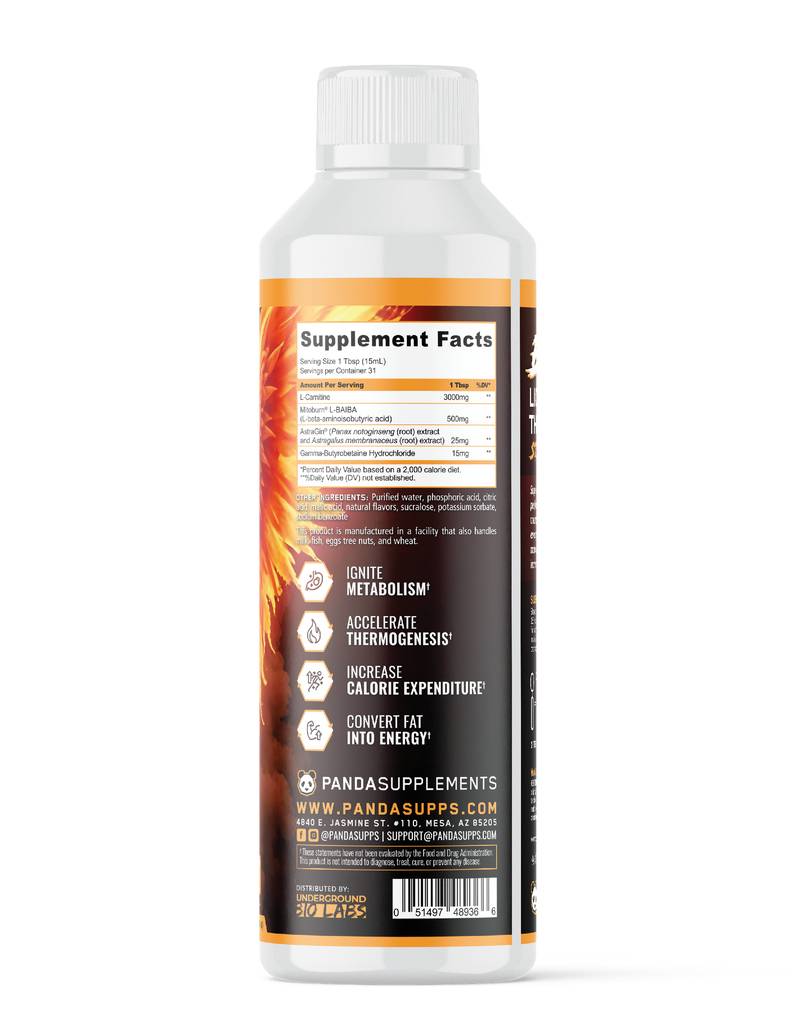 BURN Stim-Free Liquid Thermogenic
