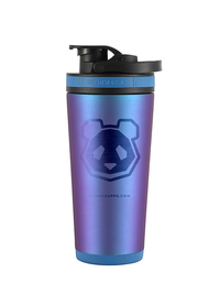 26 oz Stainless Steel Insulated Ice Shaker - Panda Logo