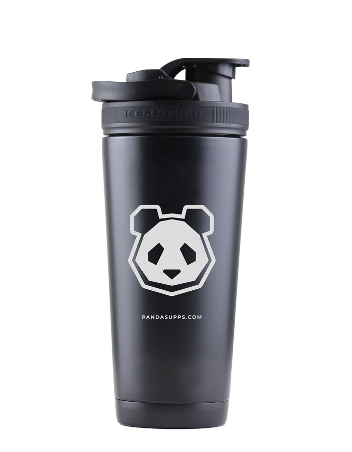 26 oz Stainless Steel Insulated Ice Shaker - Panda Logo