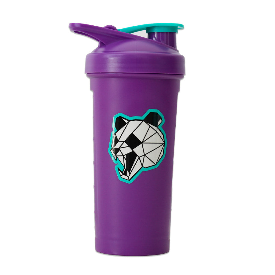 New Purple & Blue Angry Panda Head Shaker – Panda Supps