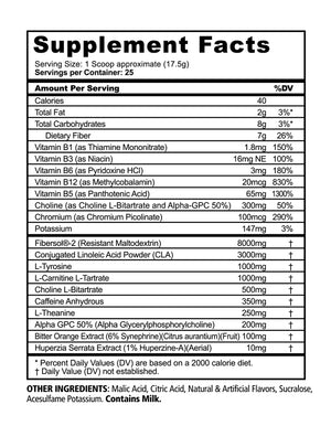 BURN - THERMOGENIC FAT BURNER