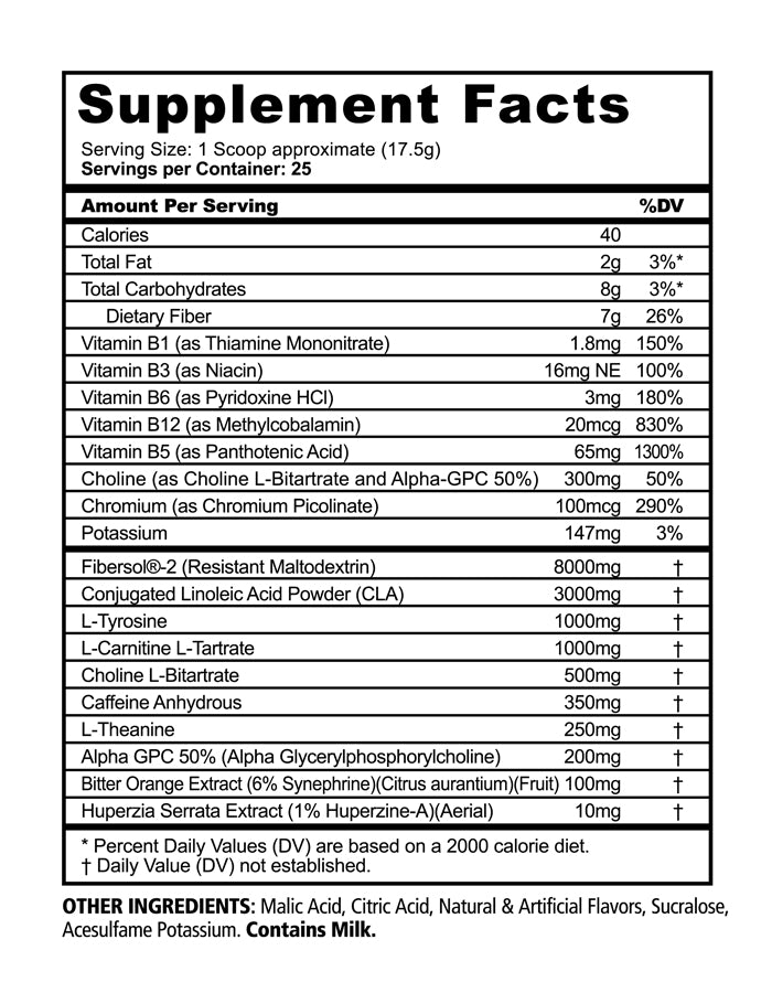 BURN - THERMOGENIC FAT BURNER