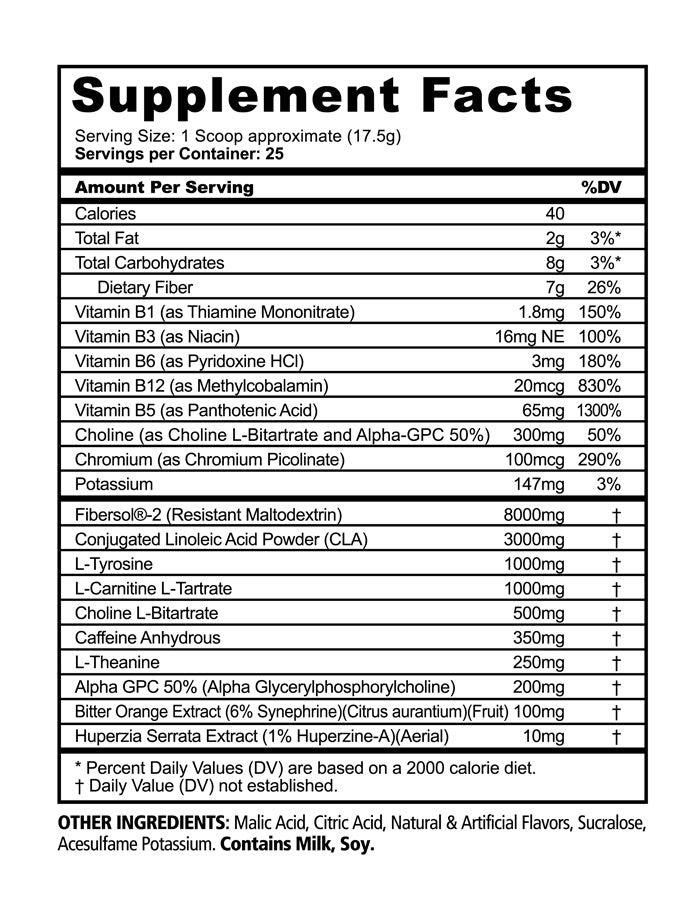 BURN - THERMOGENIC FAT BURNER