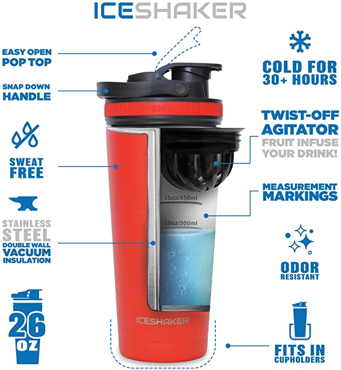 Ice Shaker - Premium Insulated Drinkware